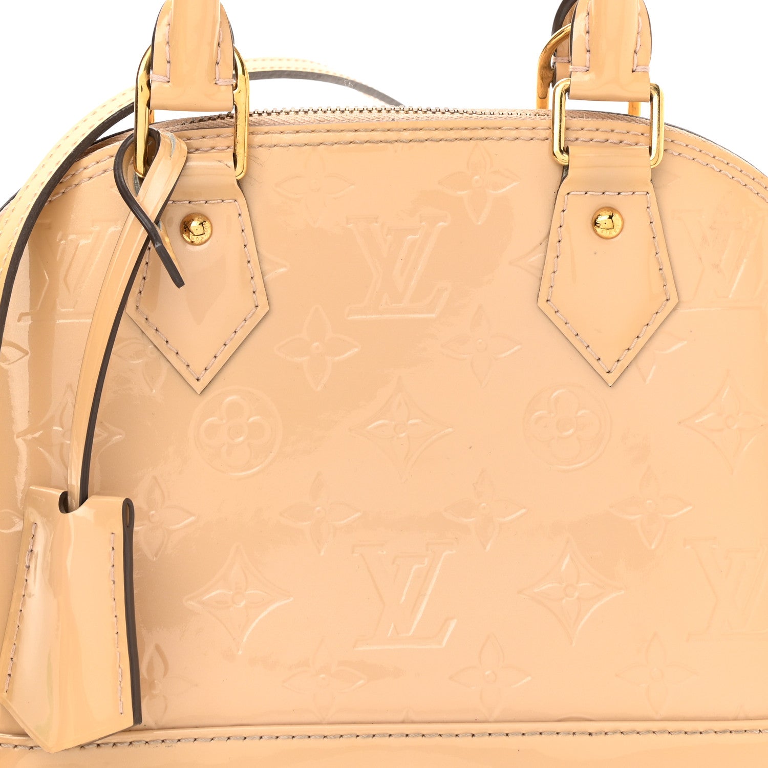 Louis Vuitton Vernis Alma BB Dune 8 of 12