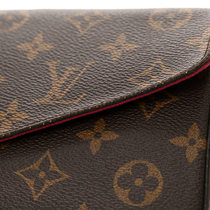 Louis Vuitton Monogram Pochette Felicie Chain Wallet Fuchsia 11 of 12