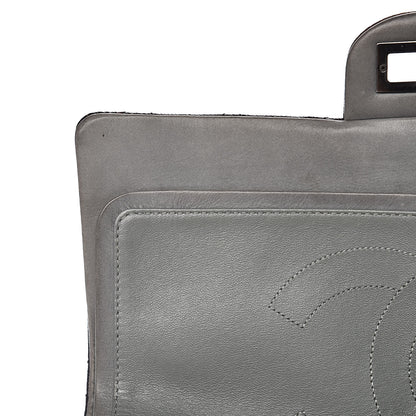 Chanel Caviar Iridescent Calfskin 2.55 Reissue 227 Flap Brown Grey 10 of 20