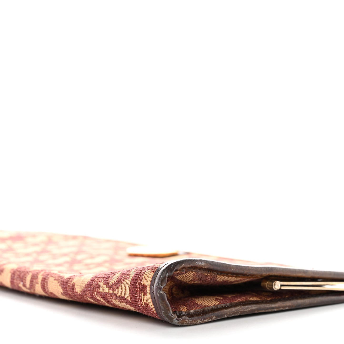 Monogram Clutch Burgundy