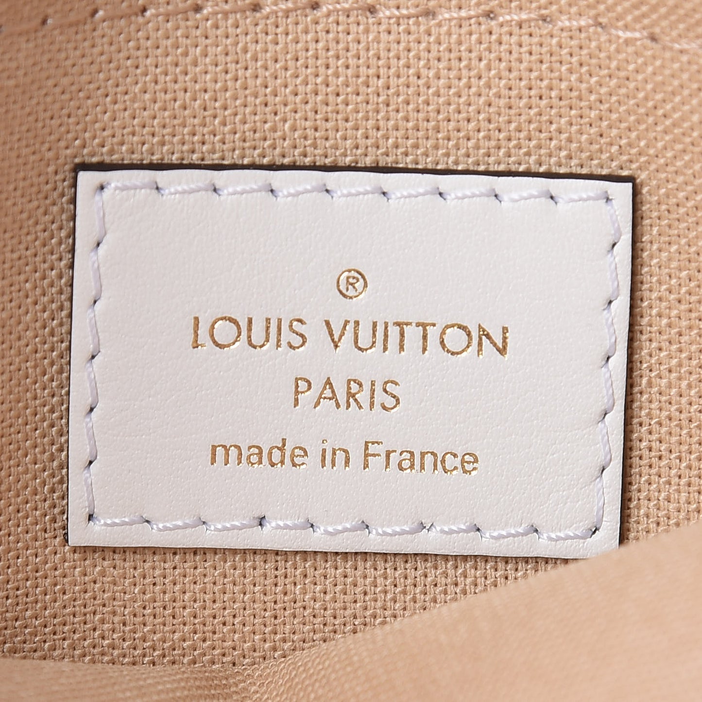 Monogram Giant Neverfull MM GM Pochette White