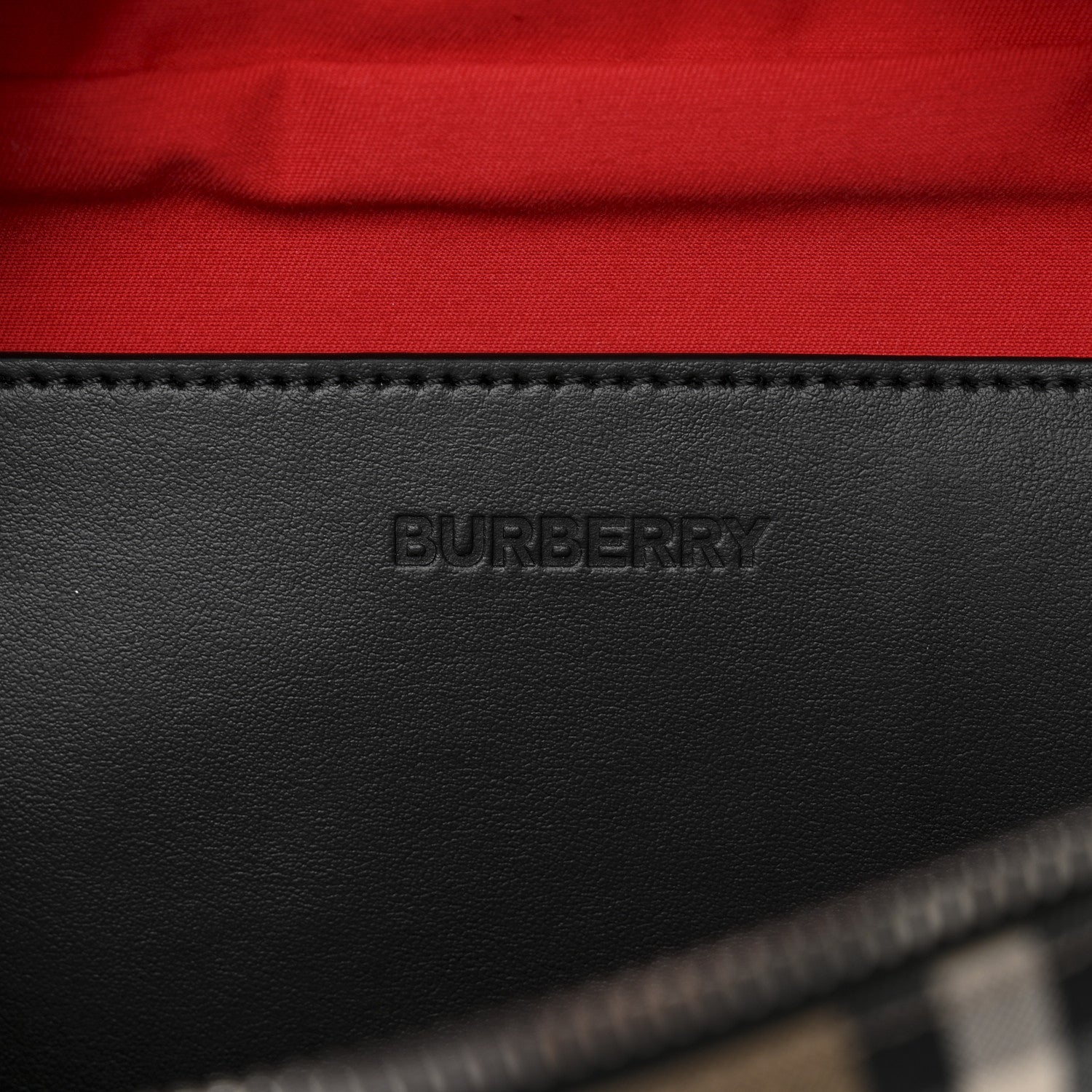 Burberry Nylon Vintage Check Medium Sonny Bum Bag Archive Beige Black 6 of 11
