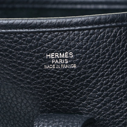 Hermes Taurillon Clemence Evelyne III GM Black 4 of 5