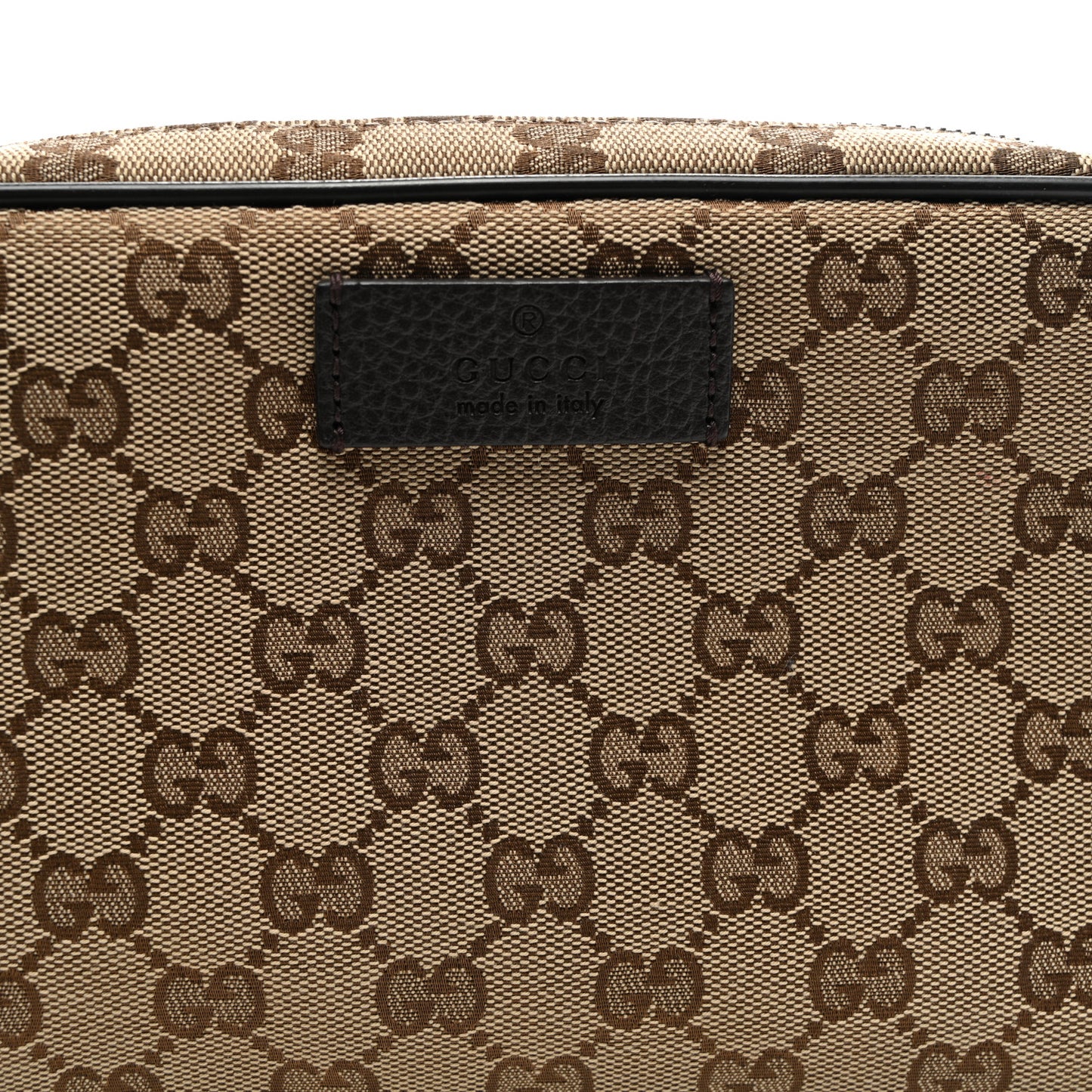 Monogram Belt Bag Dark Brown