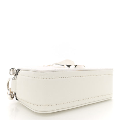 Marc Jacobs Saffiano Small Snapshot Camera Bag White 4 of 10