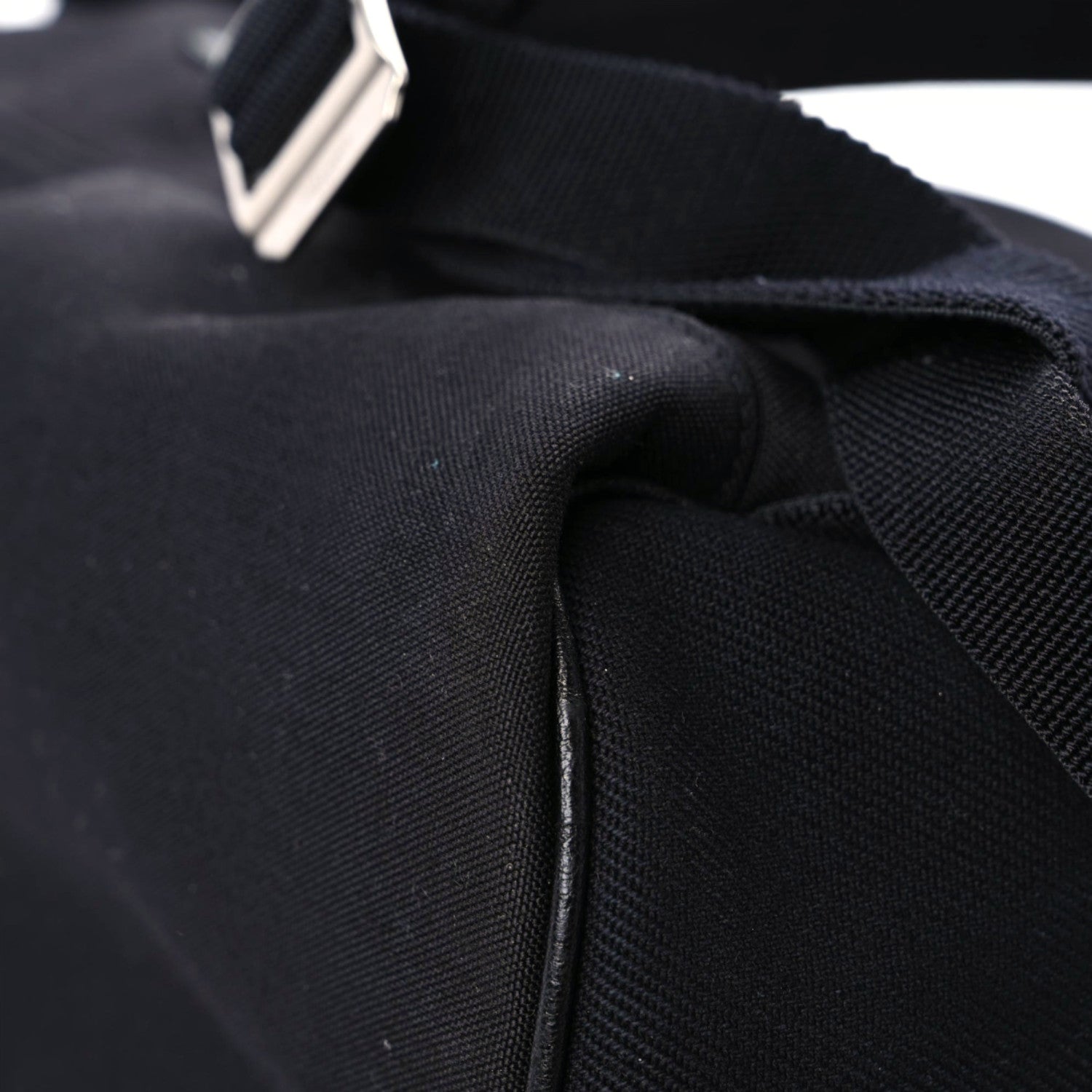 Saint Laurent Canvas City Studded Backpack Black 9 of 15