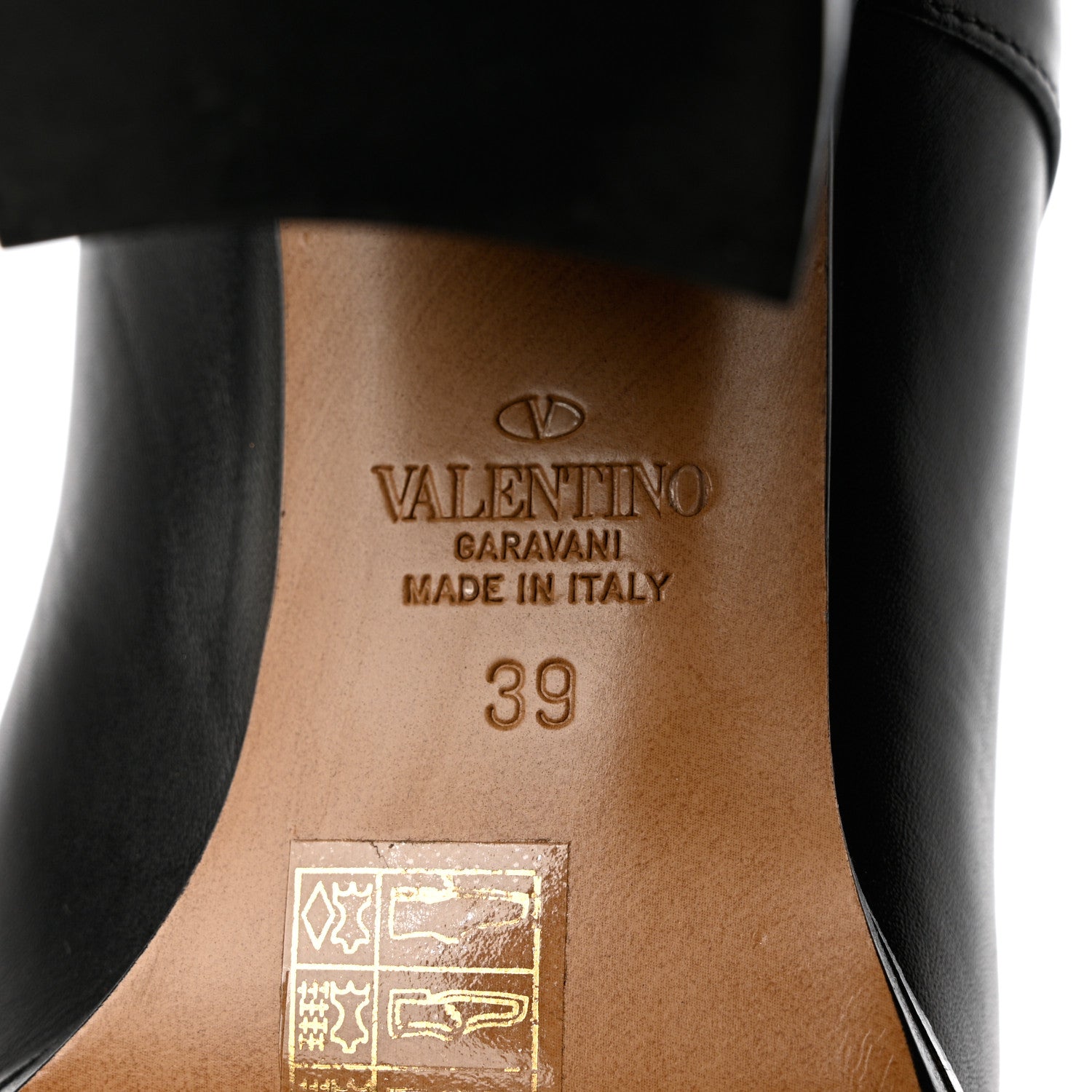 Valentino Garavani Calfskin Rockstud Double Buckle Beatle Chelsea 70mm Ankle Boots 39 Black 7 of 10