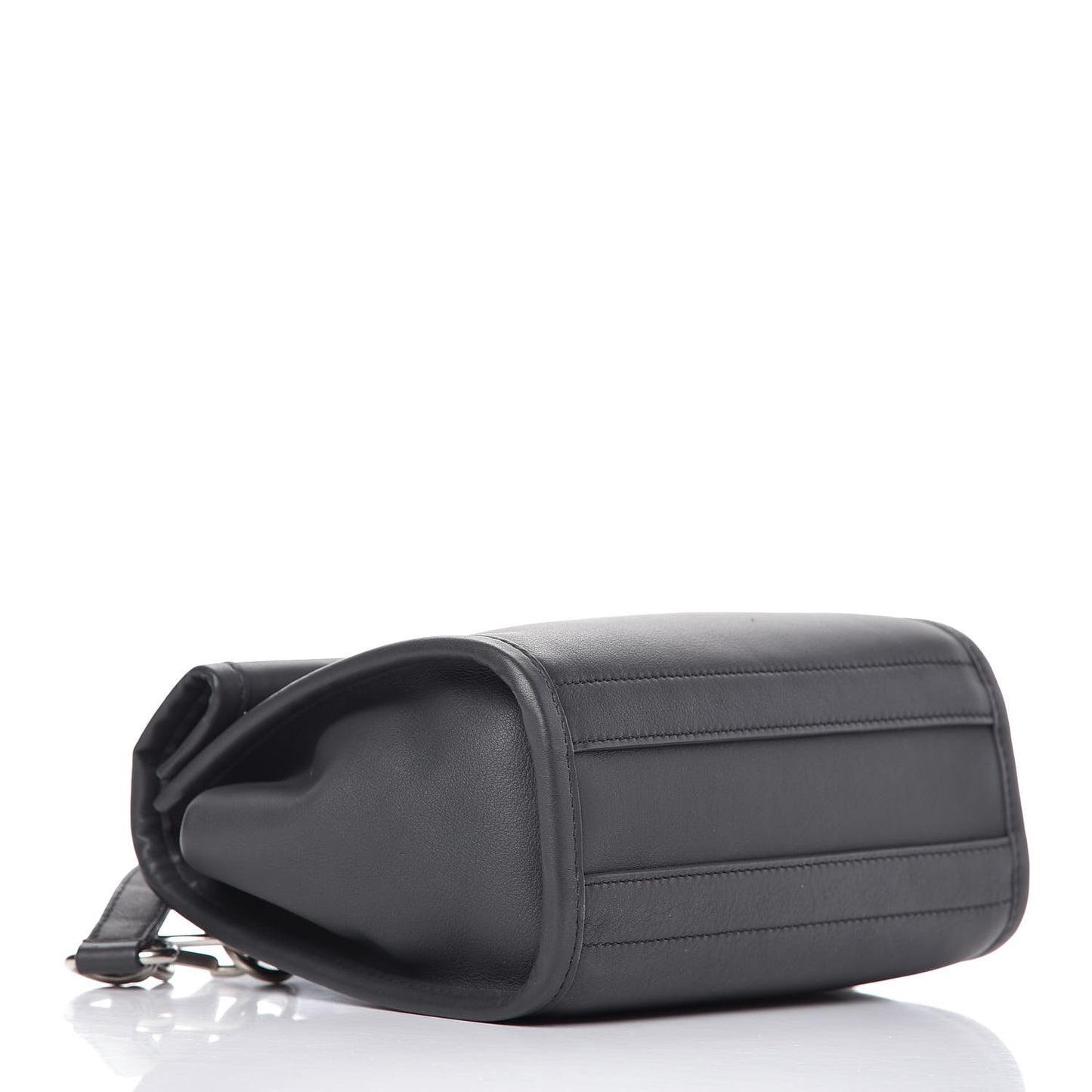 Veau Soyeux Tool Satchel XS Gris Fossile