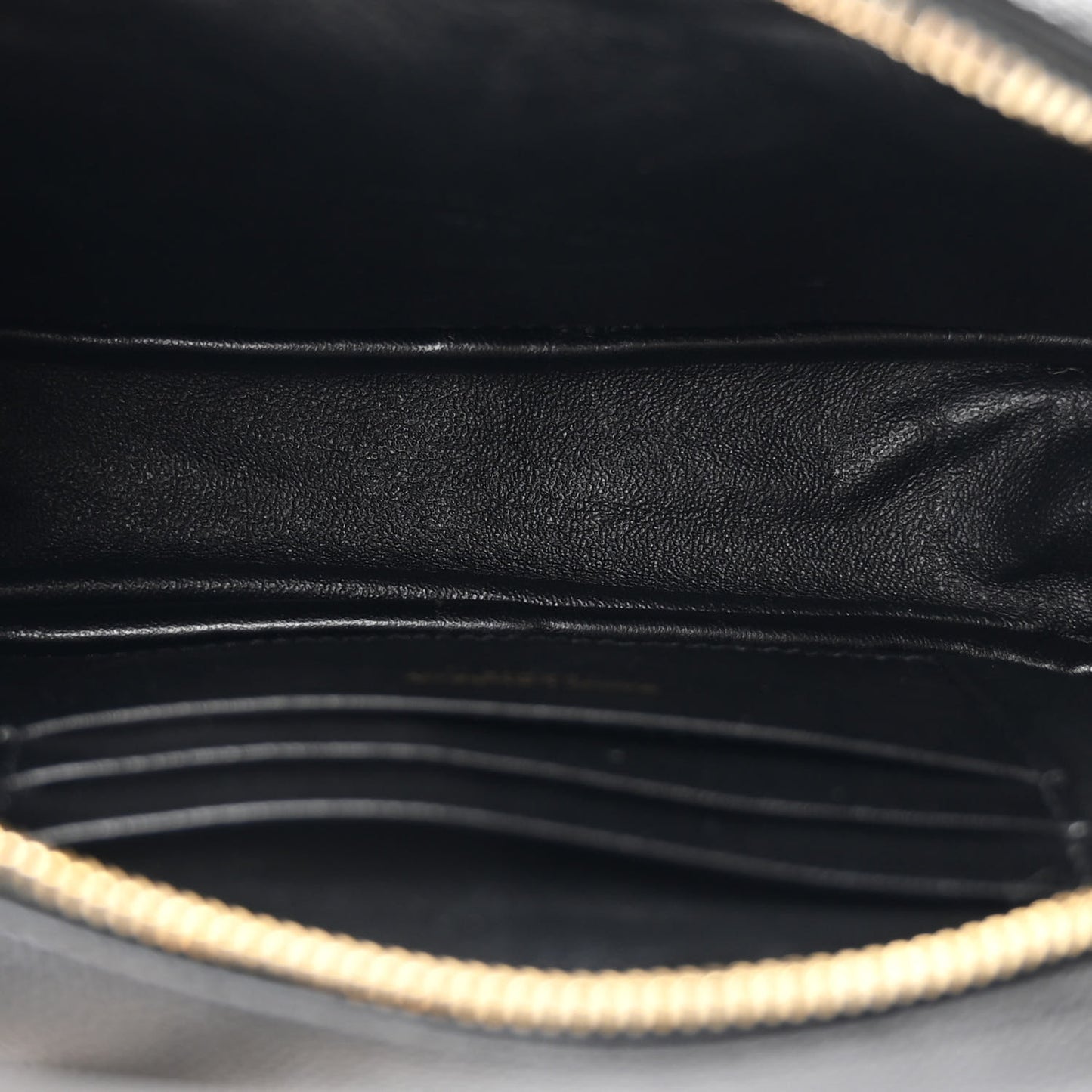 Grain De Poudre Matelasse Monogram Mini Lou Camera Bag Black