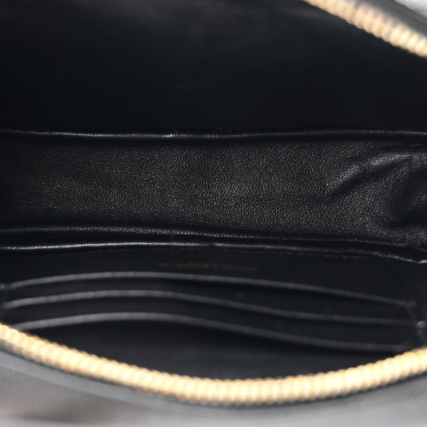 Saint Laurent Grain De Poudre Matelasse Monogram Mini Lou Camera Bag Black 5 of 10
