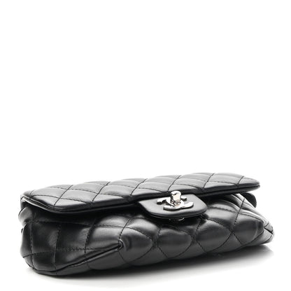 Chanel Calfskin Quilted CC Uniform Flap Belt Bag Black 4 of 9