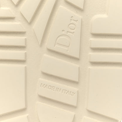 Christian Dior Canvas Embroidered Pixel Zodiac Dway 10mm Slide Sandals 41 White Multicolor 6 of 8