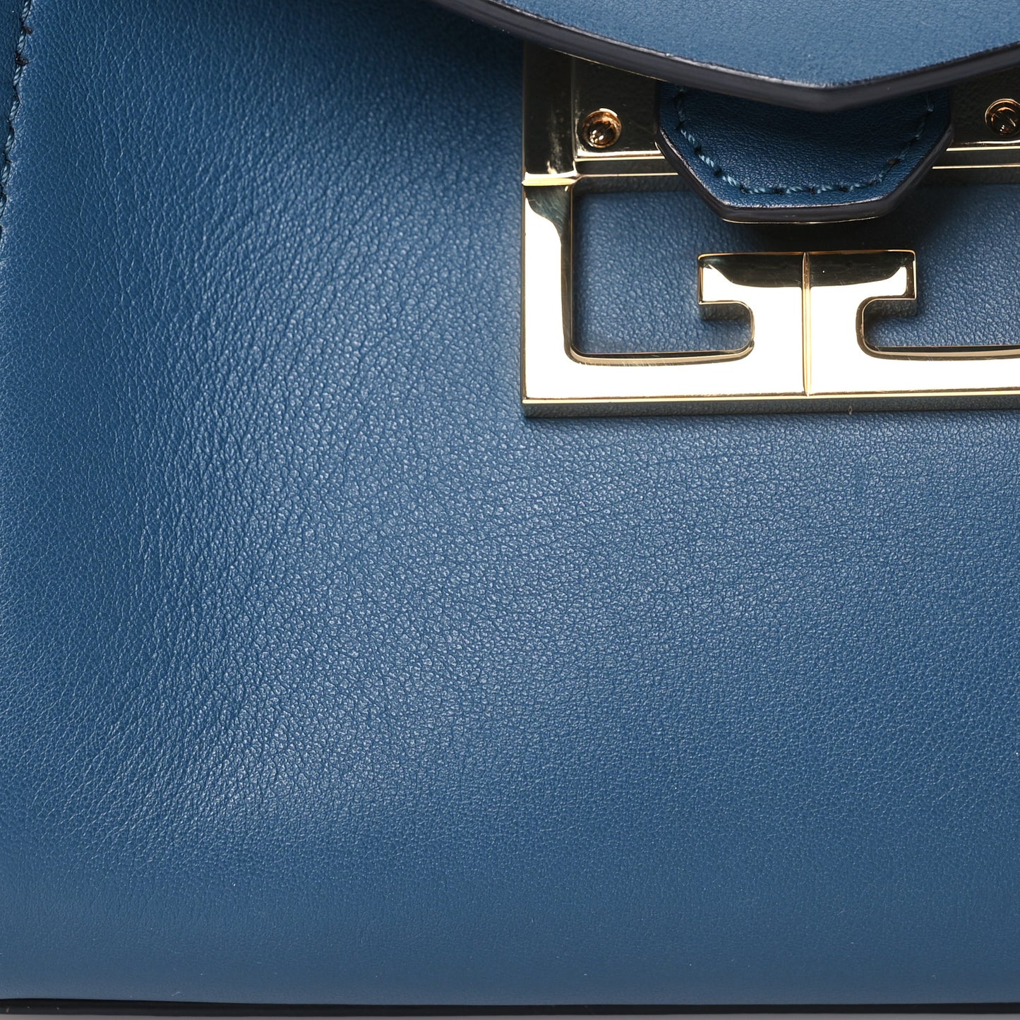 Calfskin Mini Mystic Shoulder Bag Navy