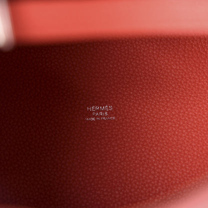 Hermes Taurillon Maurice Picotin Lock 18 PM Capucine 9 of 11