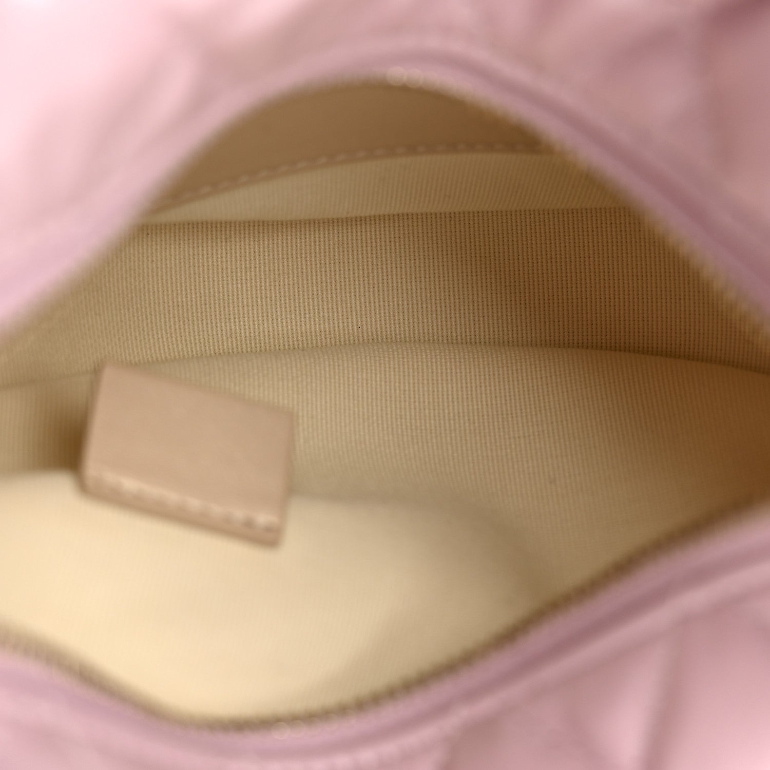 Chanel Shiny Crumpled Calfskin Quilted Precious Tie Hobo Pink 5 of 11