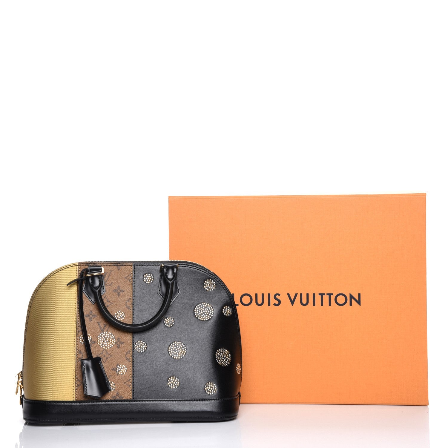 Louis Vuitton Reverse Monogram Studded Night Lights Alma PM 7 of 7