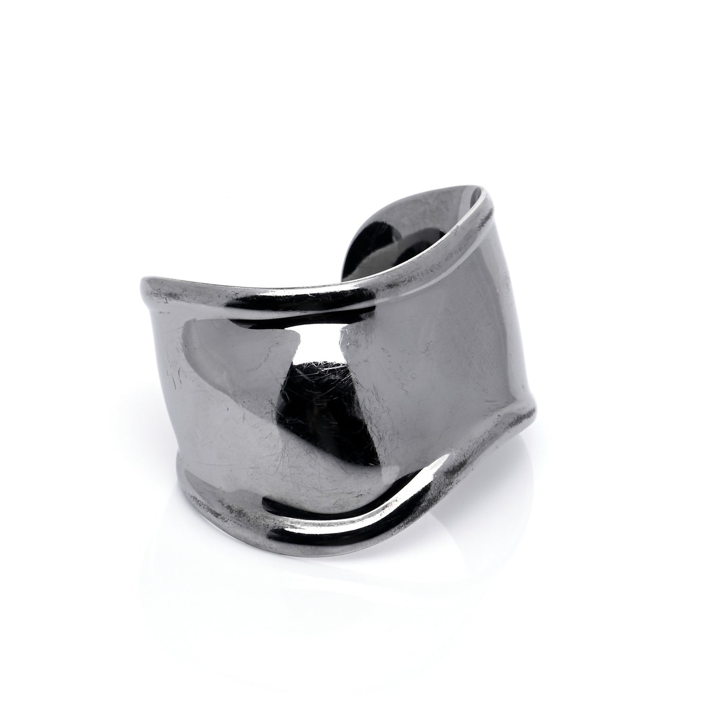 Ruthenium Small Elsa Peretti Right Wrist Bone Cuff Bracelet