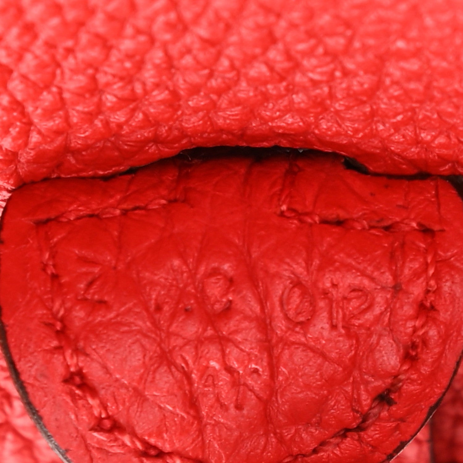 Hermes Taurillon Maurice Flipperball Sangle Evelyne TPM Rouge De Coeur Bleu Frida 7 of 11