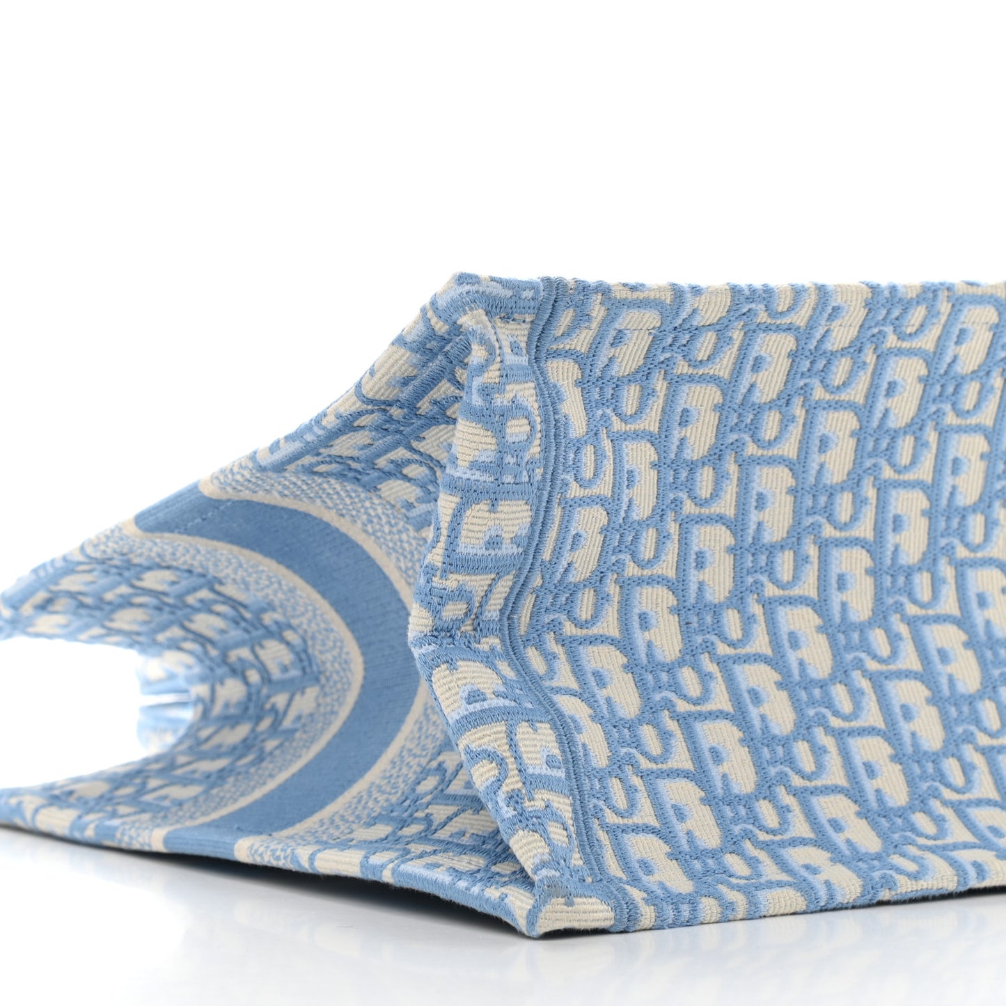 Oblique Medium Book Tote Light Blue