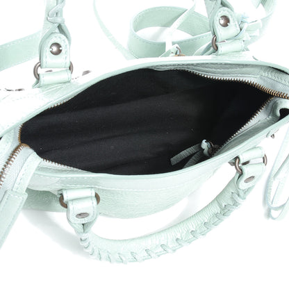 Balenciaga Agneau Mini City Vert Jade 5 of 7