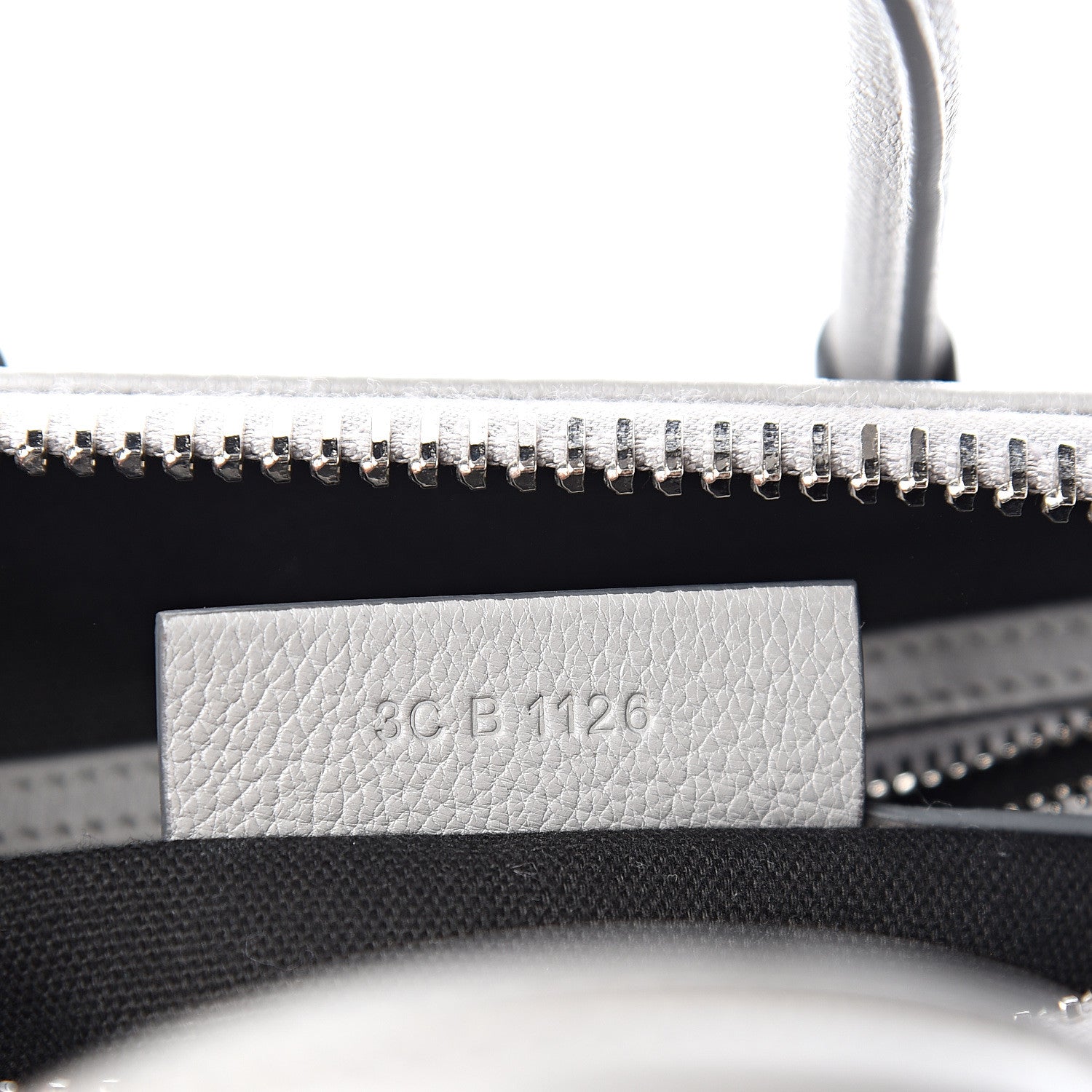 Givenchy Sugar Goatskin Mini Antigona Pearl Grey 6 of 16