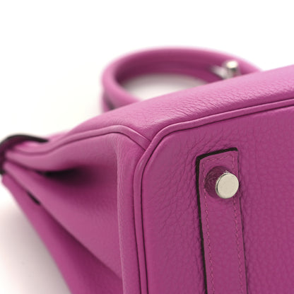 Hermes Togo Birkin 25 Magnolia 9 of 12