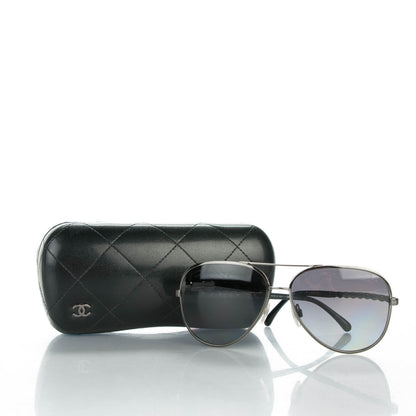 Chanel Chain Sunglasses 4194Q Black 5 of 5
