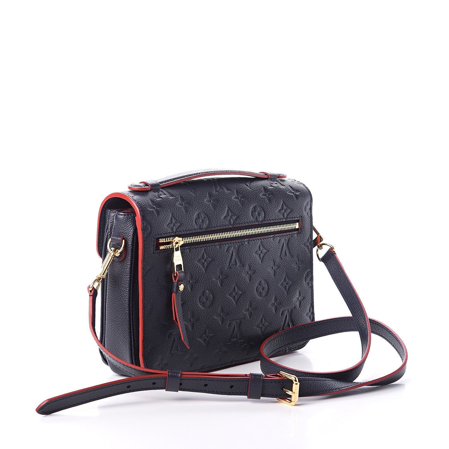 Louis Vuitton Empreinte Pochette Metis Marine Rouge 2 of 8