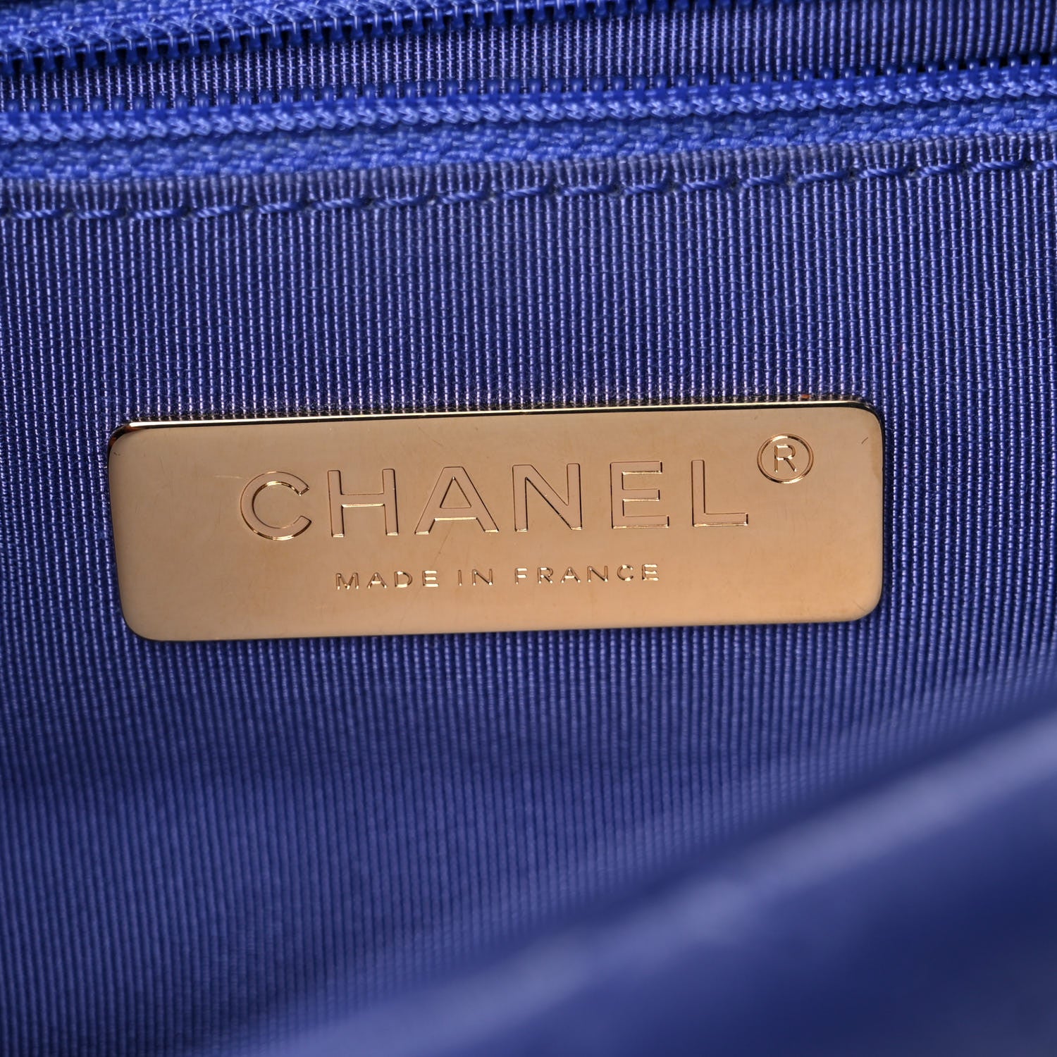Chanel Lambskin Quilted Large Chanel 19 Flap Purple 6 of 10