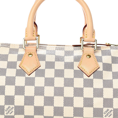 Louis Vuitton Damier Azur Speedy 25 10 of 10
