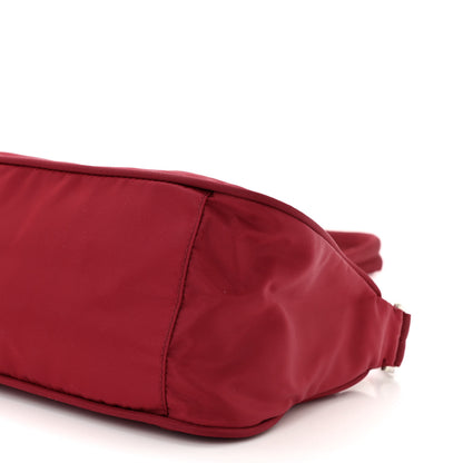 Prada Tessuto Nylon Shoulder Bag Fuoco 9 of 9