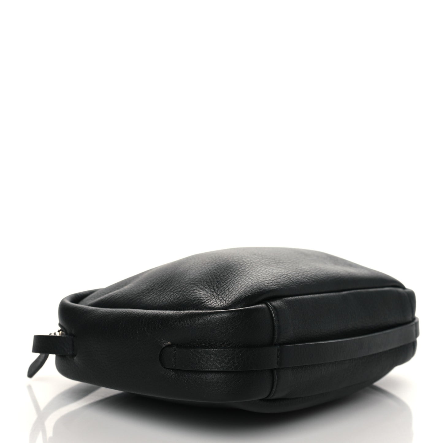 Calfskin Logo S Everyday Camera Bag Black