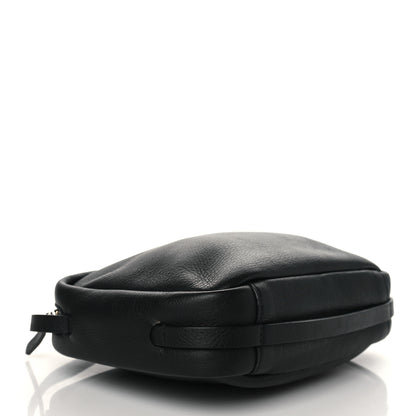 Balenciaga Calfskin Logo S Everyday Camera Bag Black 3 of 8