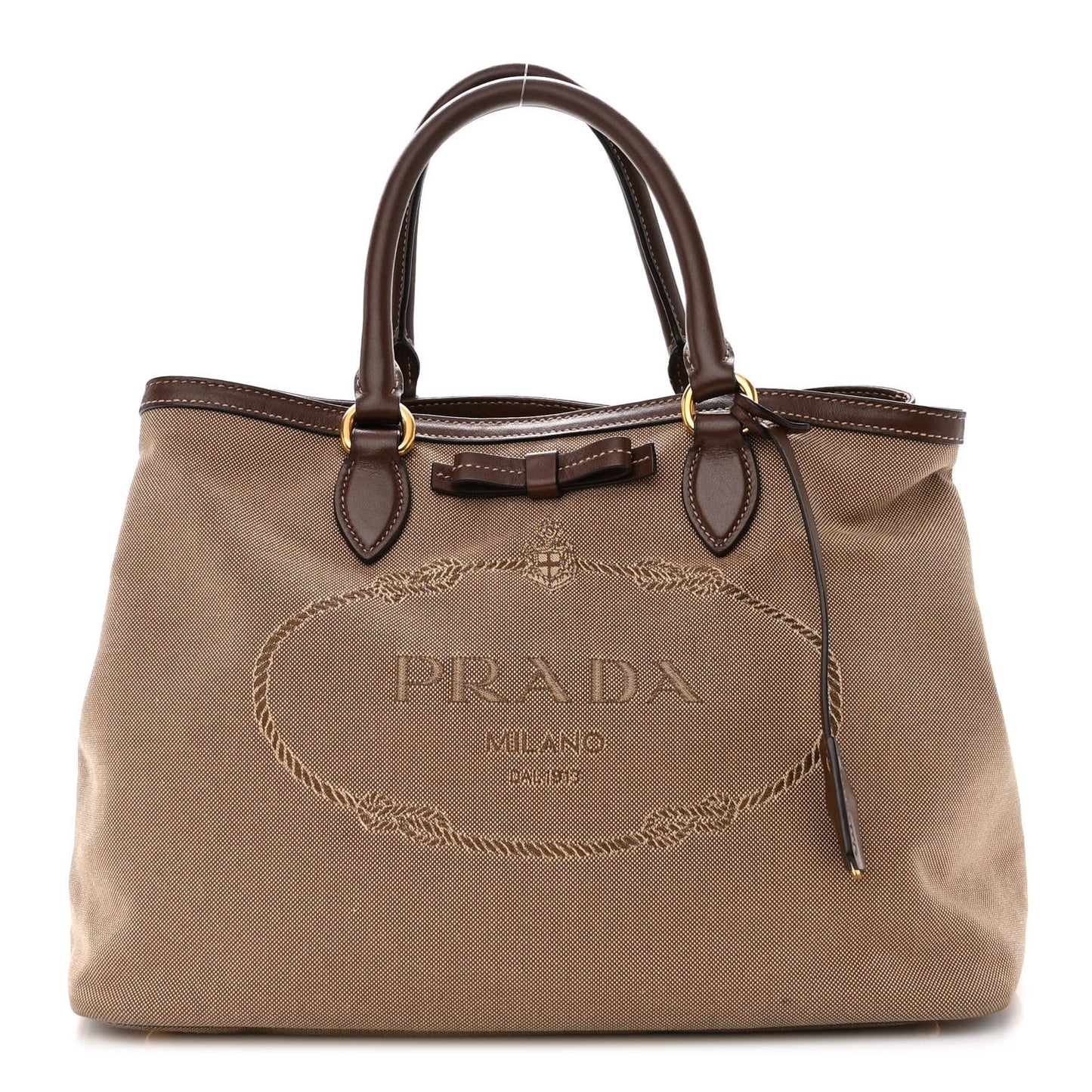 Jacquard Logo Tote Moro