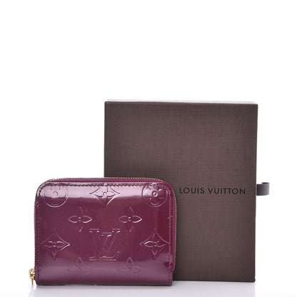 Louis Vuitton Vernis Zippy Coin Purse Violet 8 of 8