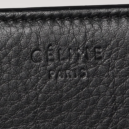 Celine Supple Calfskin Medium Phantom Luggage Black 6 of 10