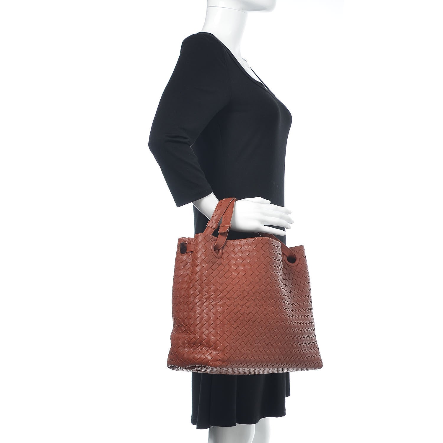Bottega Veneta Nappa Intrecciato Medium Garda Bag Rust 2 of 11