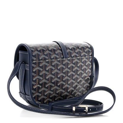 Goyard Goyardine Belvedere II PM Messenger Bag Navy 2 of 8