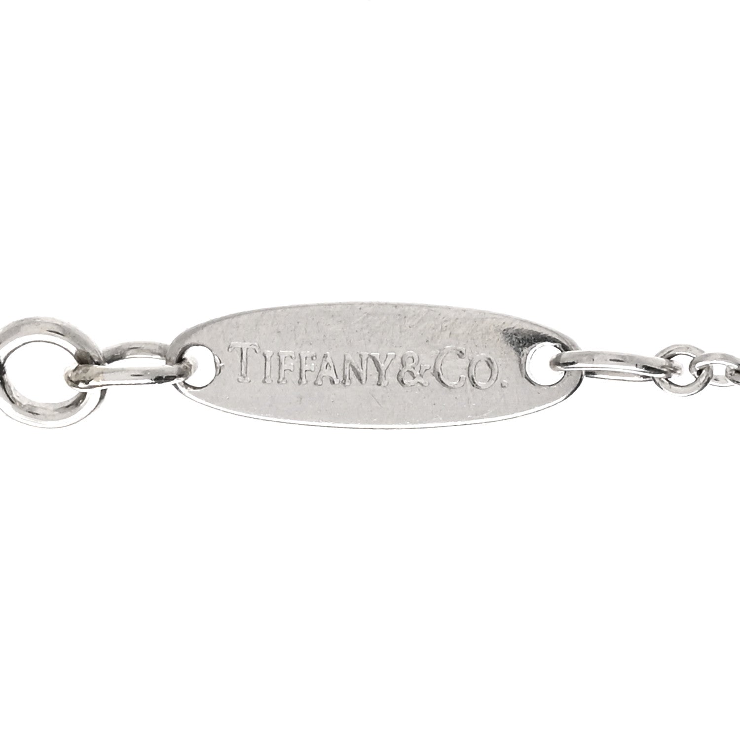 Tiffany Platinum Diamond 3.40ctw Elsa Peretti Diamonds by the Yard 20 Station Necklace 4 of 4