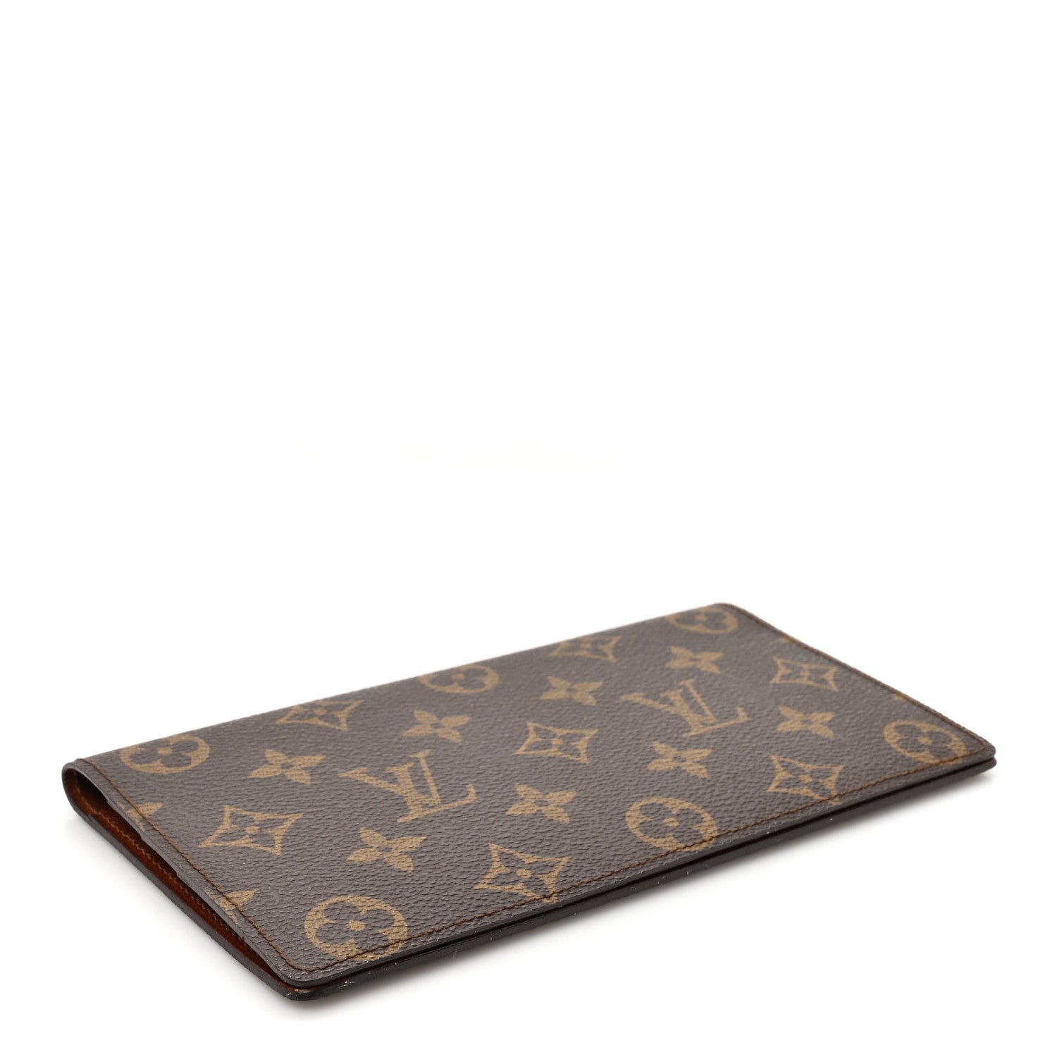 Louis Vuitton Monogram Simple Checkbook Holder Wallet 4 of 12