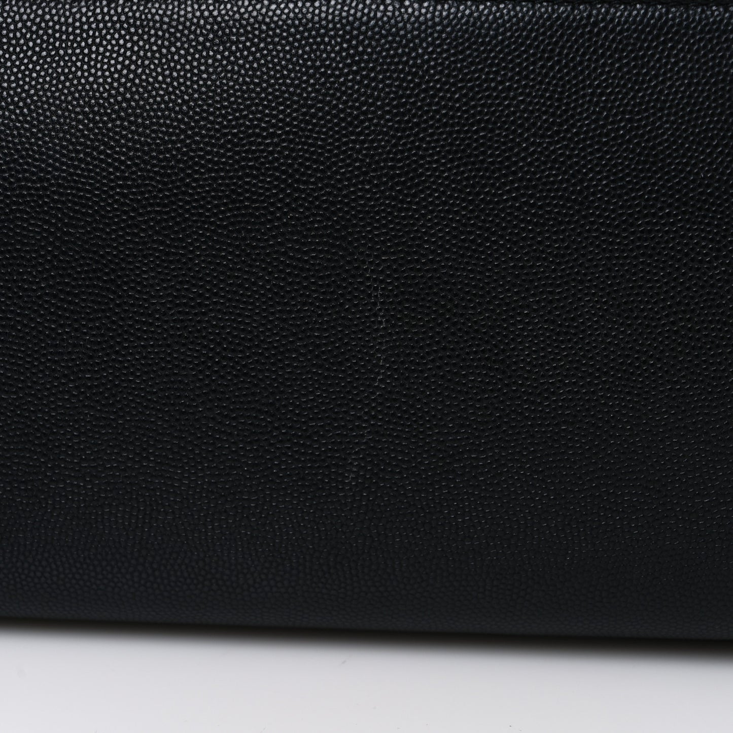 Grain De Poudre Medium West Hollywood Monogram Fold-Over Black