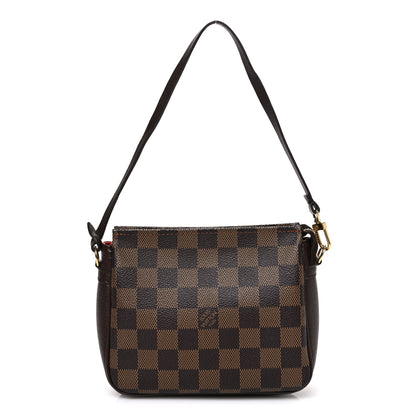 Louis Vuitton Damier Ebene Trousse Make Up Bag Pochette 1 of 9