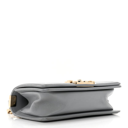 Chanel Calfskin Quilted Small Boy Flap Grey 3 of 8