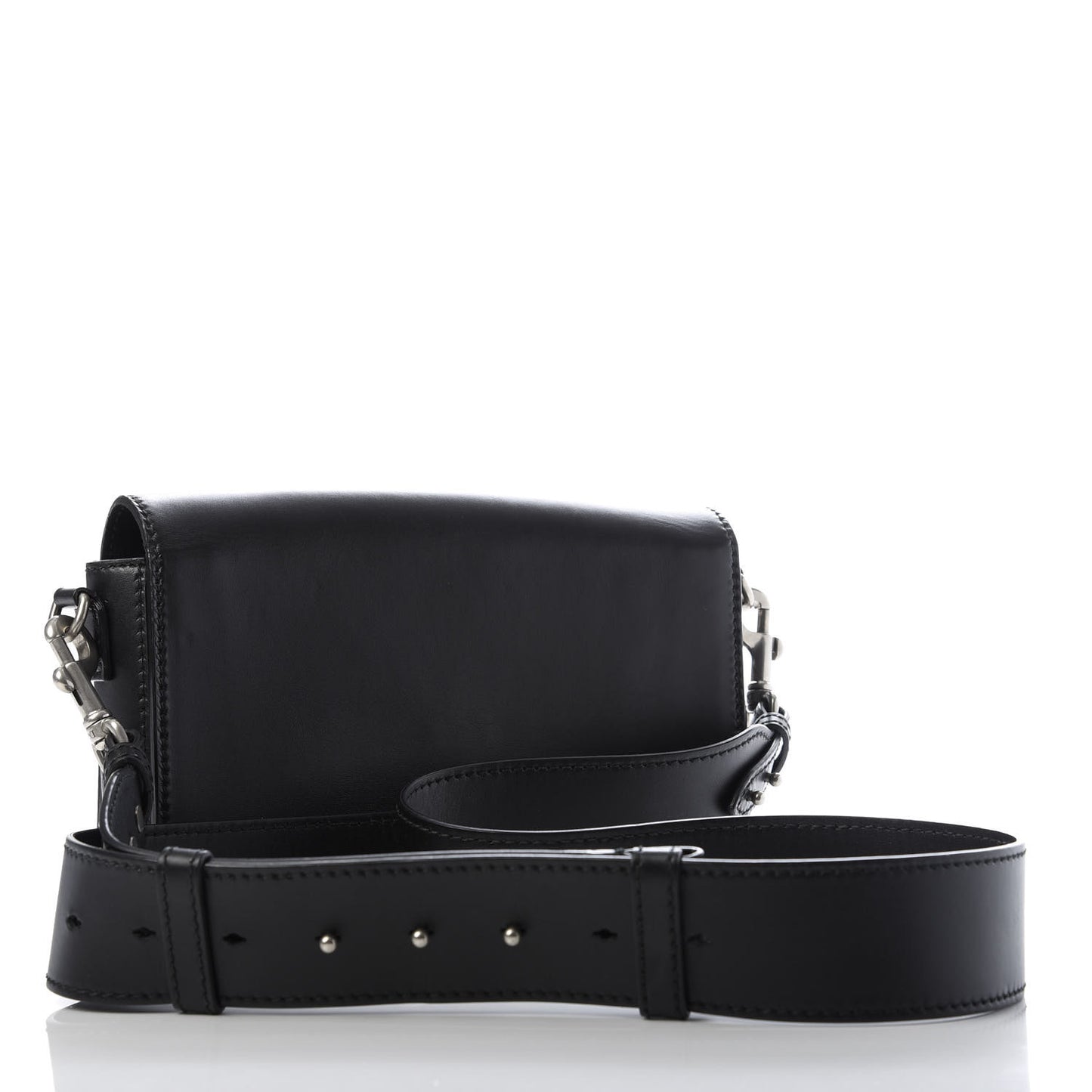 Smooth Calfskin Dio(r)evolution Flap Bag Black