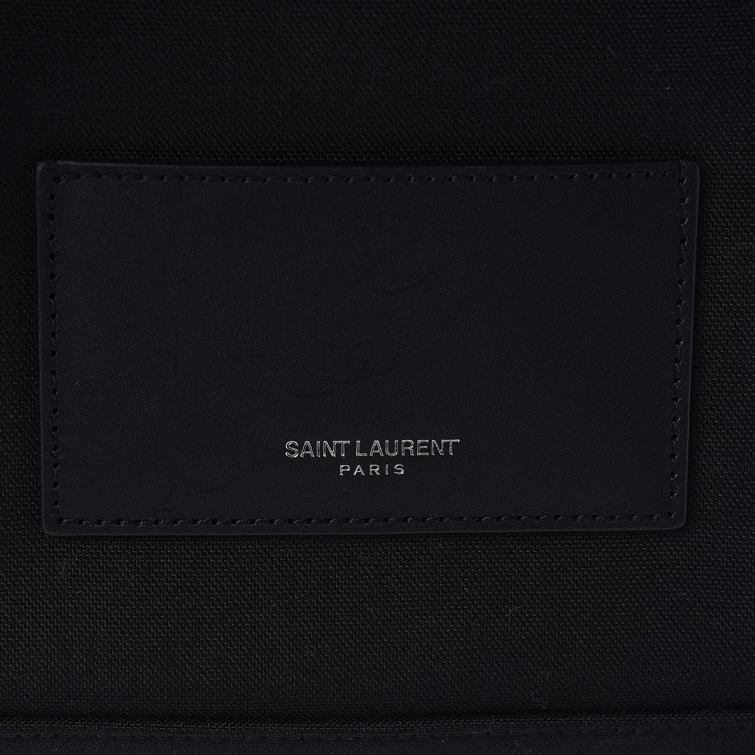 Saint Laurent Velvet Corduroy City Backpack Black 6 of 9