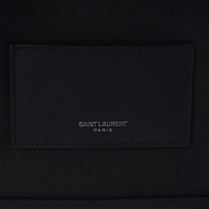 Saint Laurent Velvet Corduroy City Backpack Black 6 of 9