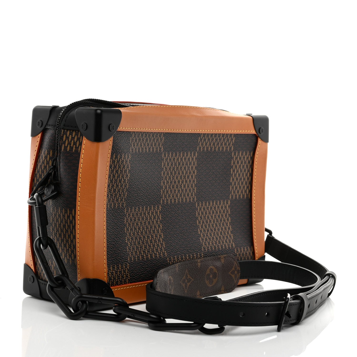 Louis Vuitton X NIGO Giant Damier Ebene Monogram Soft Trunk 3 of 10