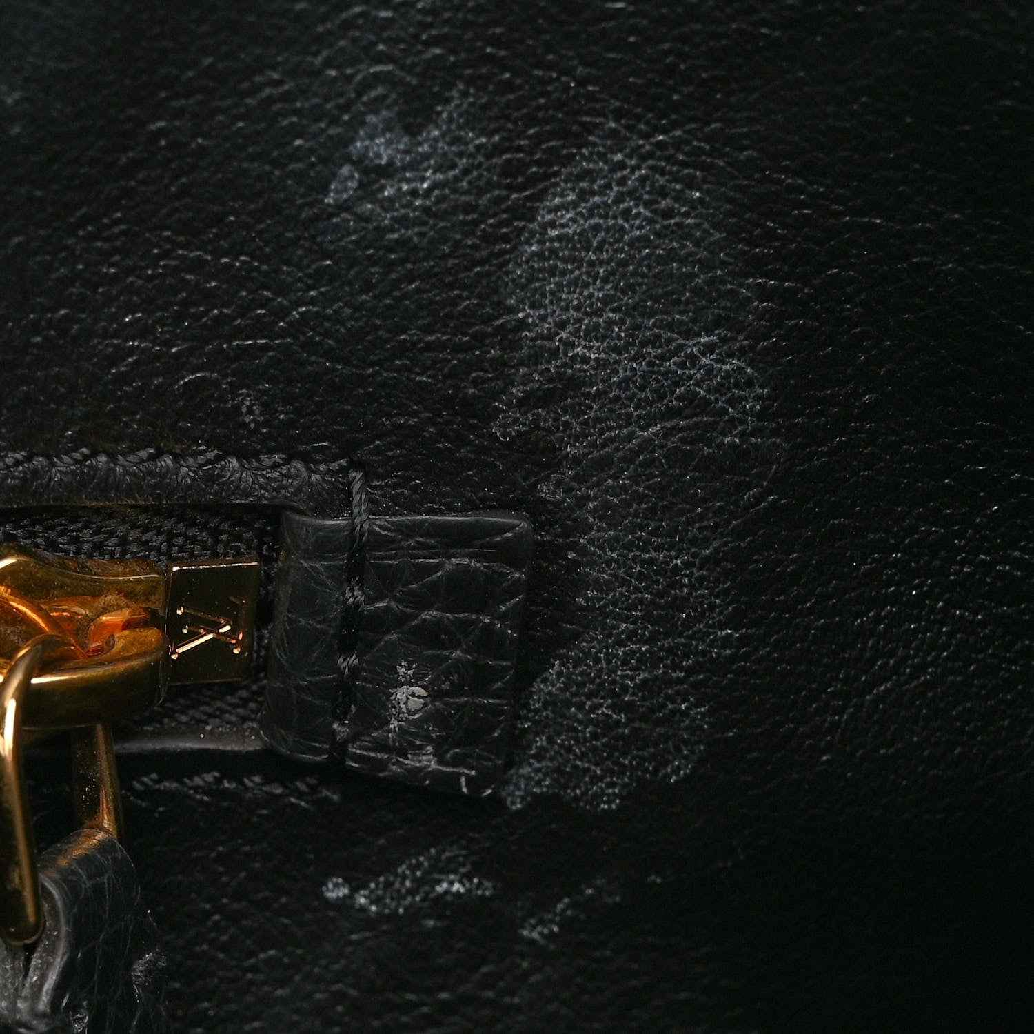 Louis Vuitton Calfskin City Steamer EW Black Gold 10 of 11