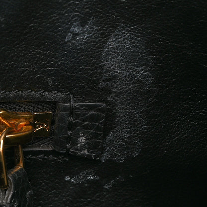 Louis Vuitton Calfskin City Steamer EW Black Gold 10 of 11