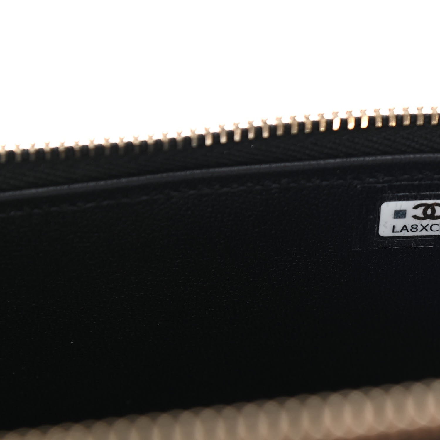 Chanel Lambskin Quilted Enamel Coco Casino Small Vanity Case With Chain Black 7 of 10